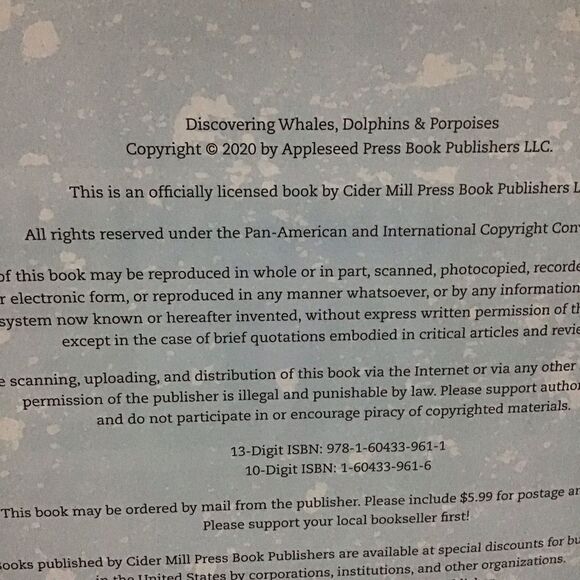 Discovering Whales, Dolphins & Porpoises Book - Picture 5 of 8